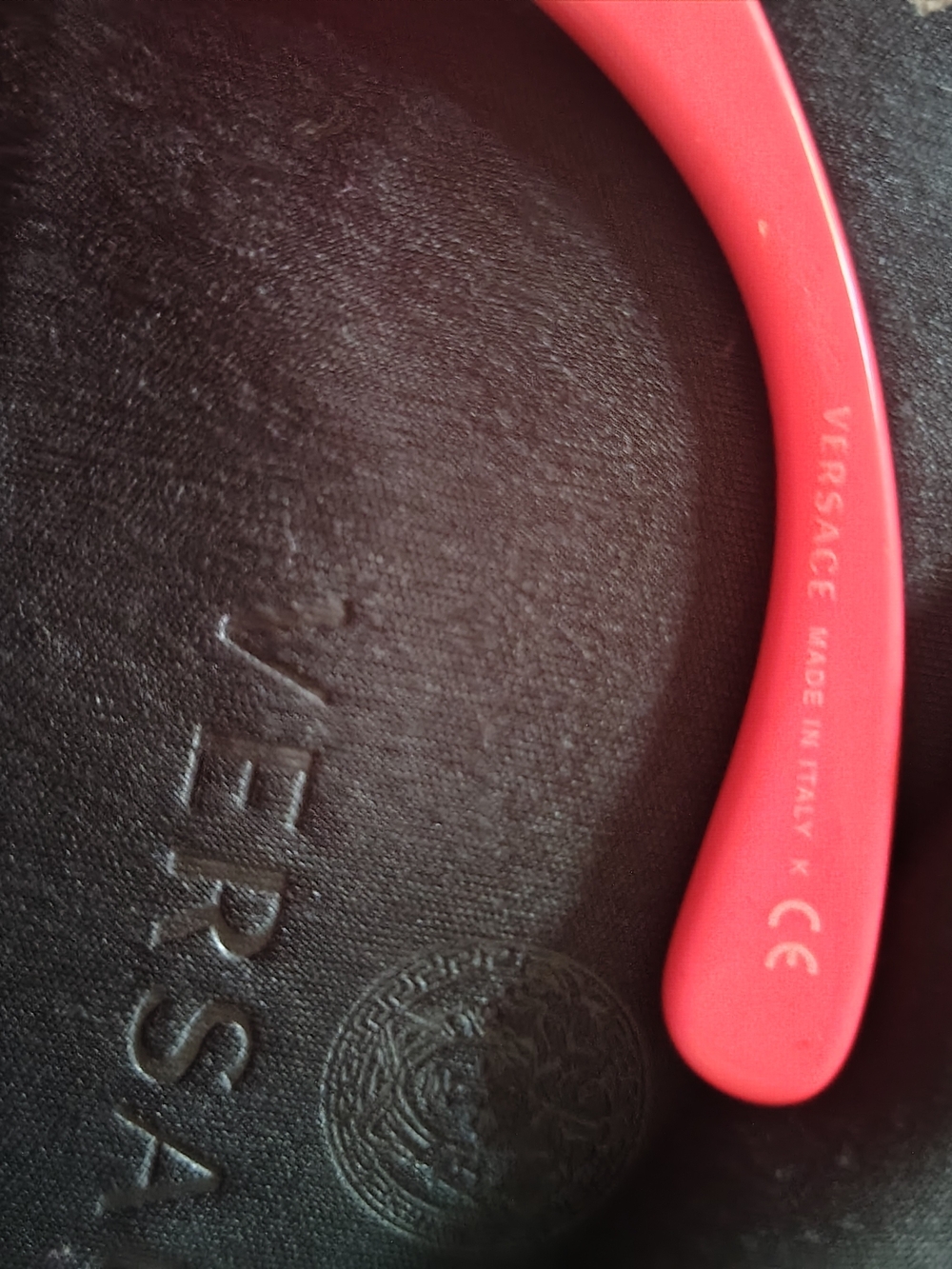 Versace Fuchsia Pink Sunglasses New - Picture 4 of 5